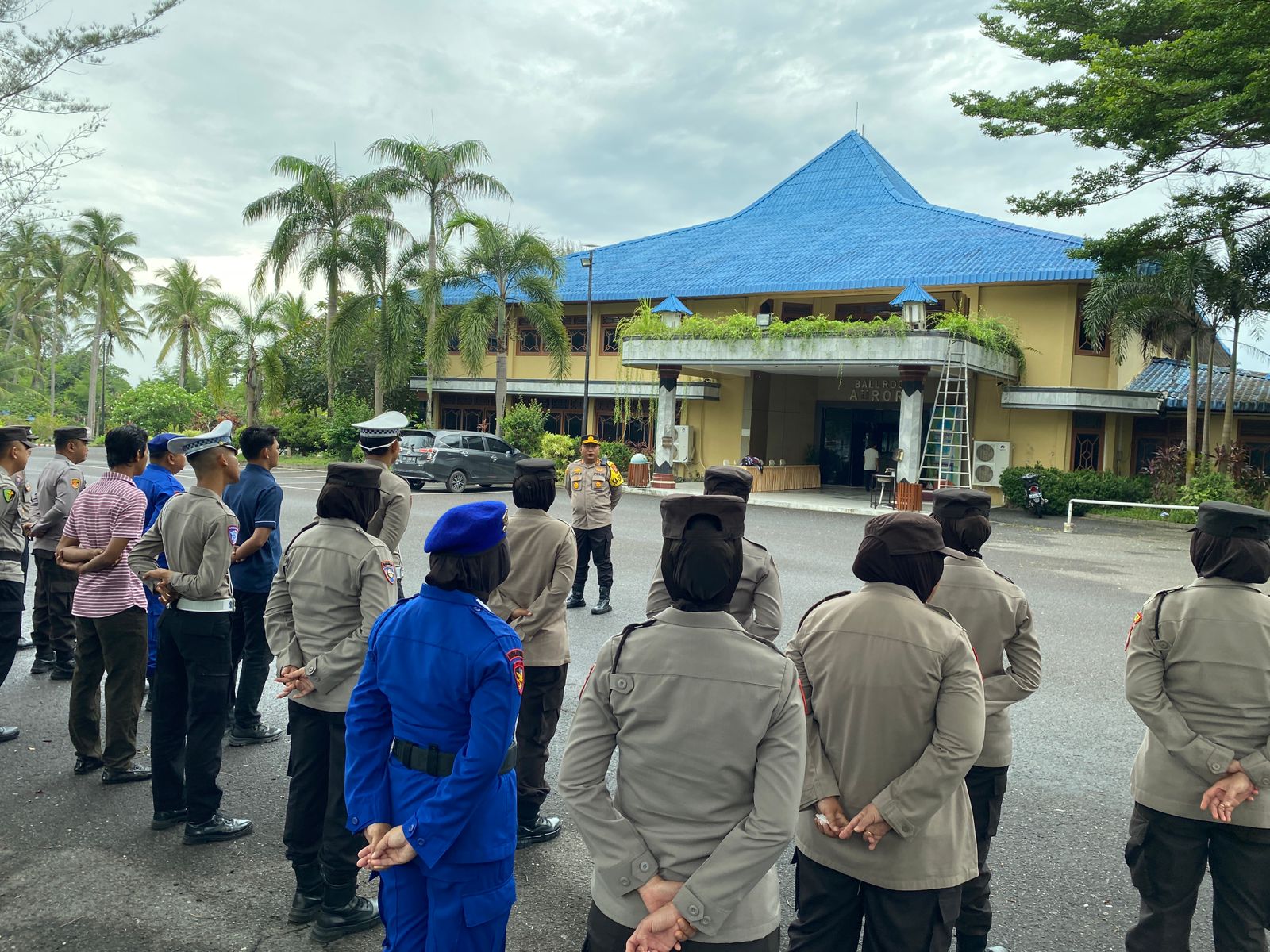 Polres Bangka Amankan Sidang Pleno Pilkada 2024  Kabupaten Bangka